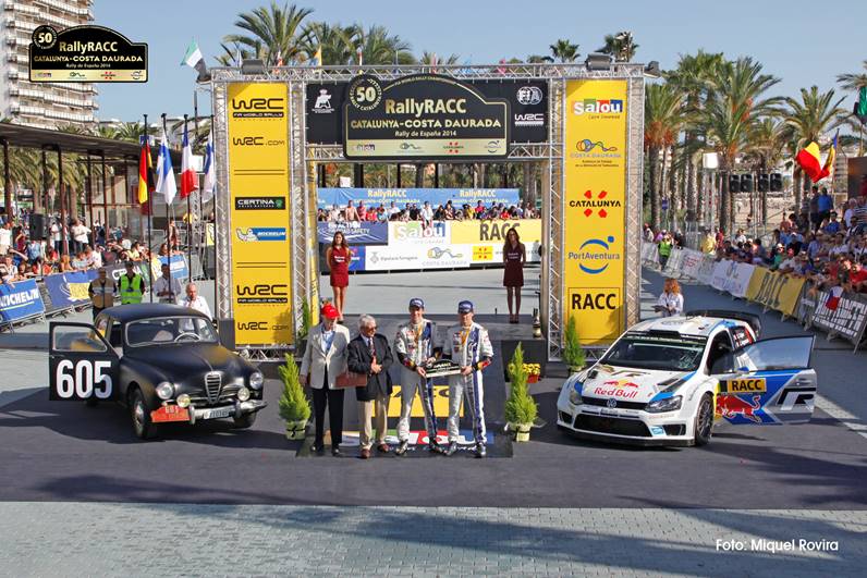 RallyRACC Podium