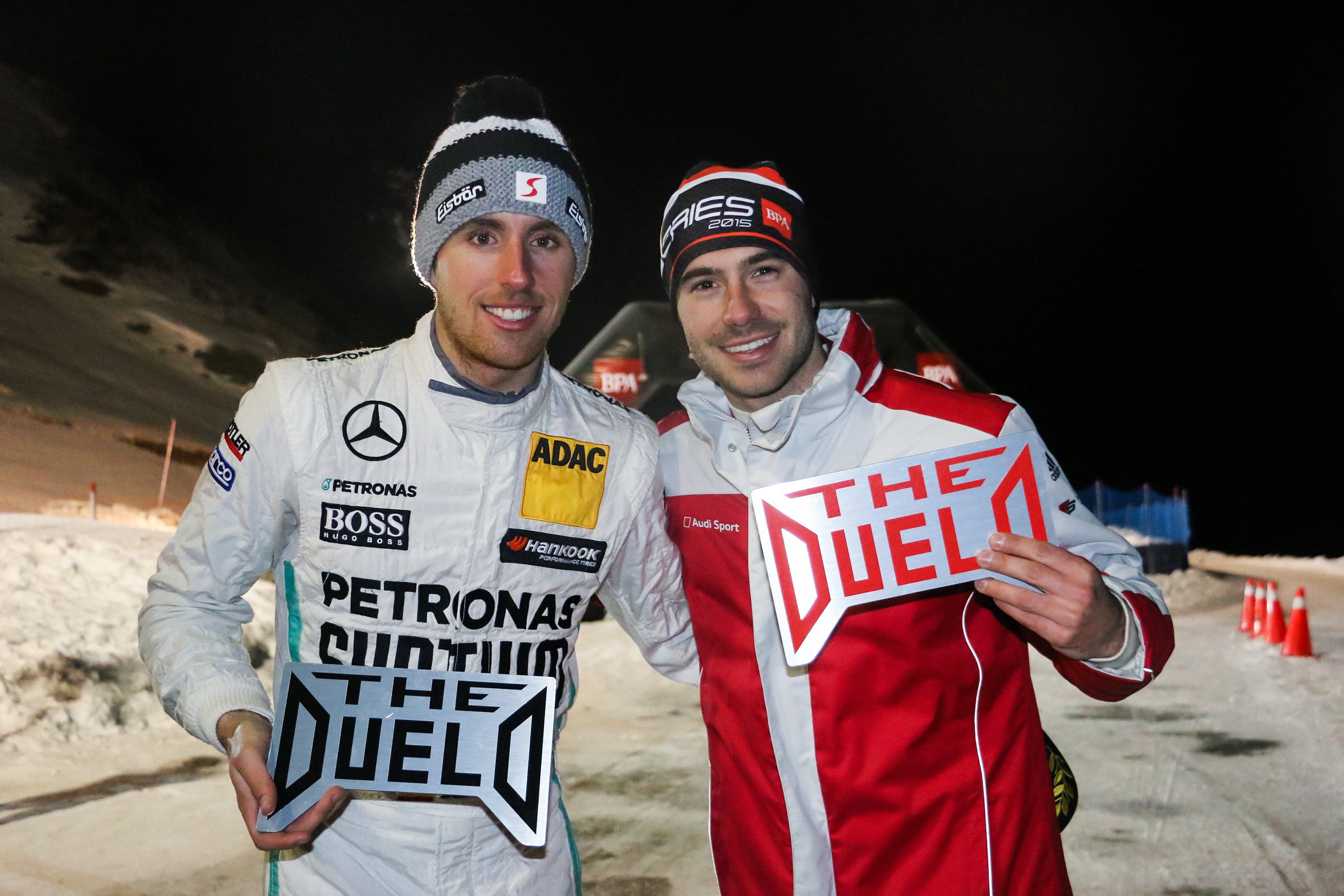 Miquel Molina Dani Juncadella GPSeries BPA Andorra Circuit de gel The Duel