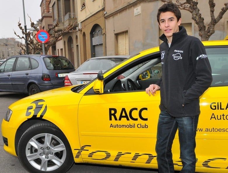 Marc Márquez coche RACC