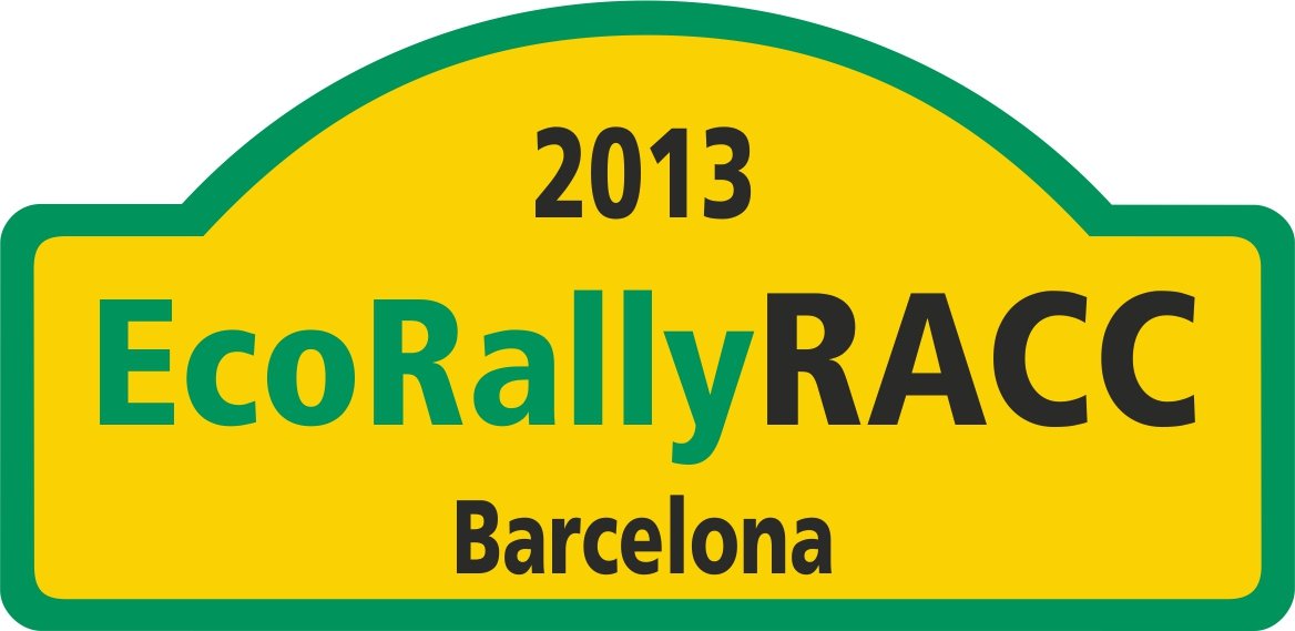 Placa EcoRallyRACC 2013